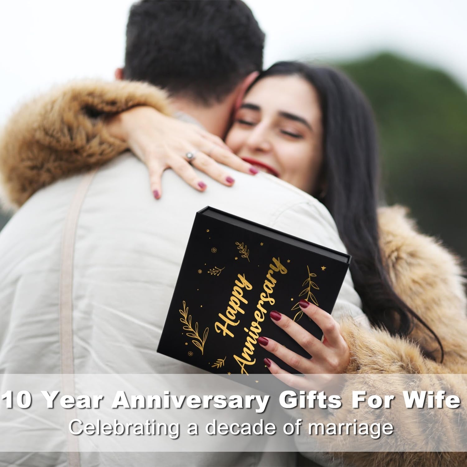 10th Anniversary Engraved Aluminum Ring Dish: image 4