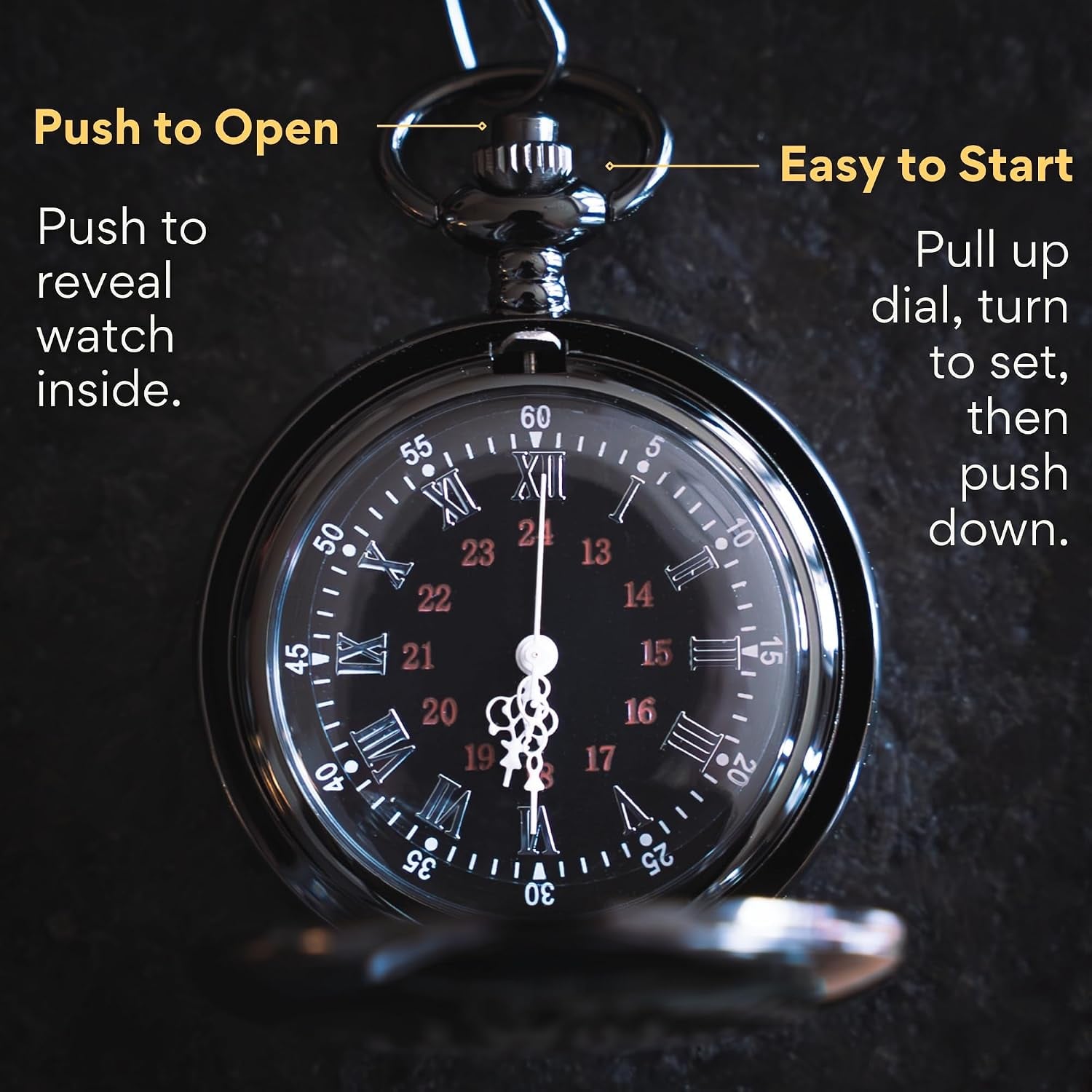 To My Husband Engraved Pocket Watch: image 5